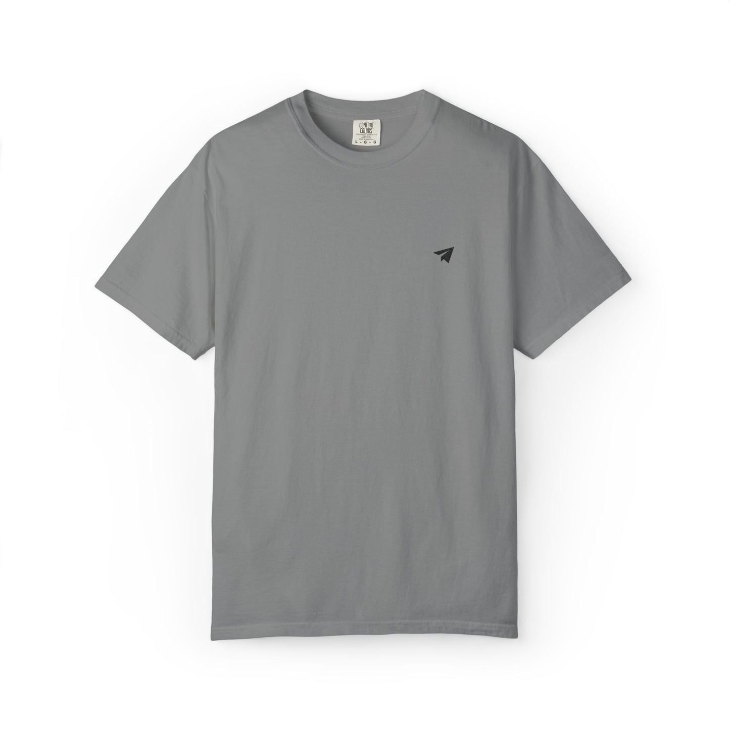 Paper Plane - Black Logo T-Shirt