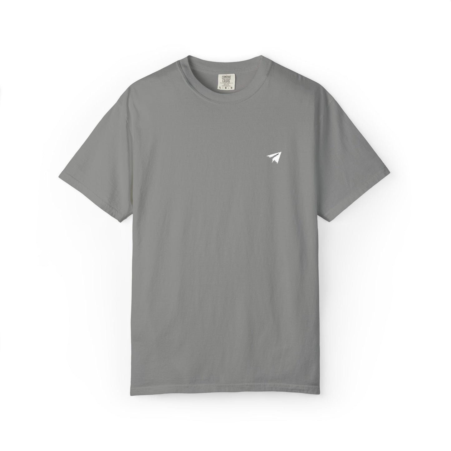 Paper Plane - White Logo T-Shirt