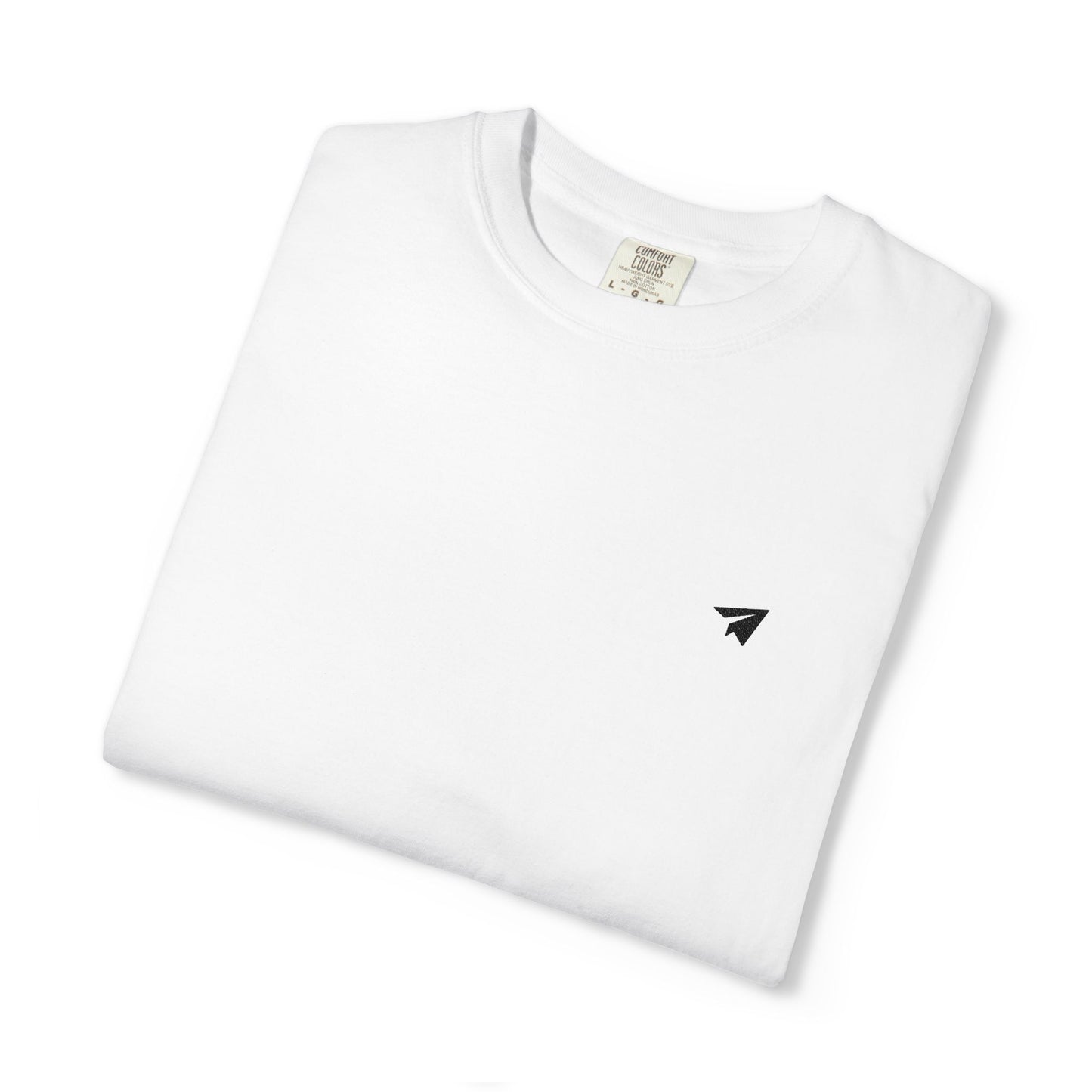 Paper Plane - Black Logo T-Shirt