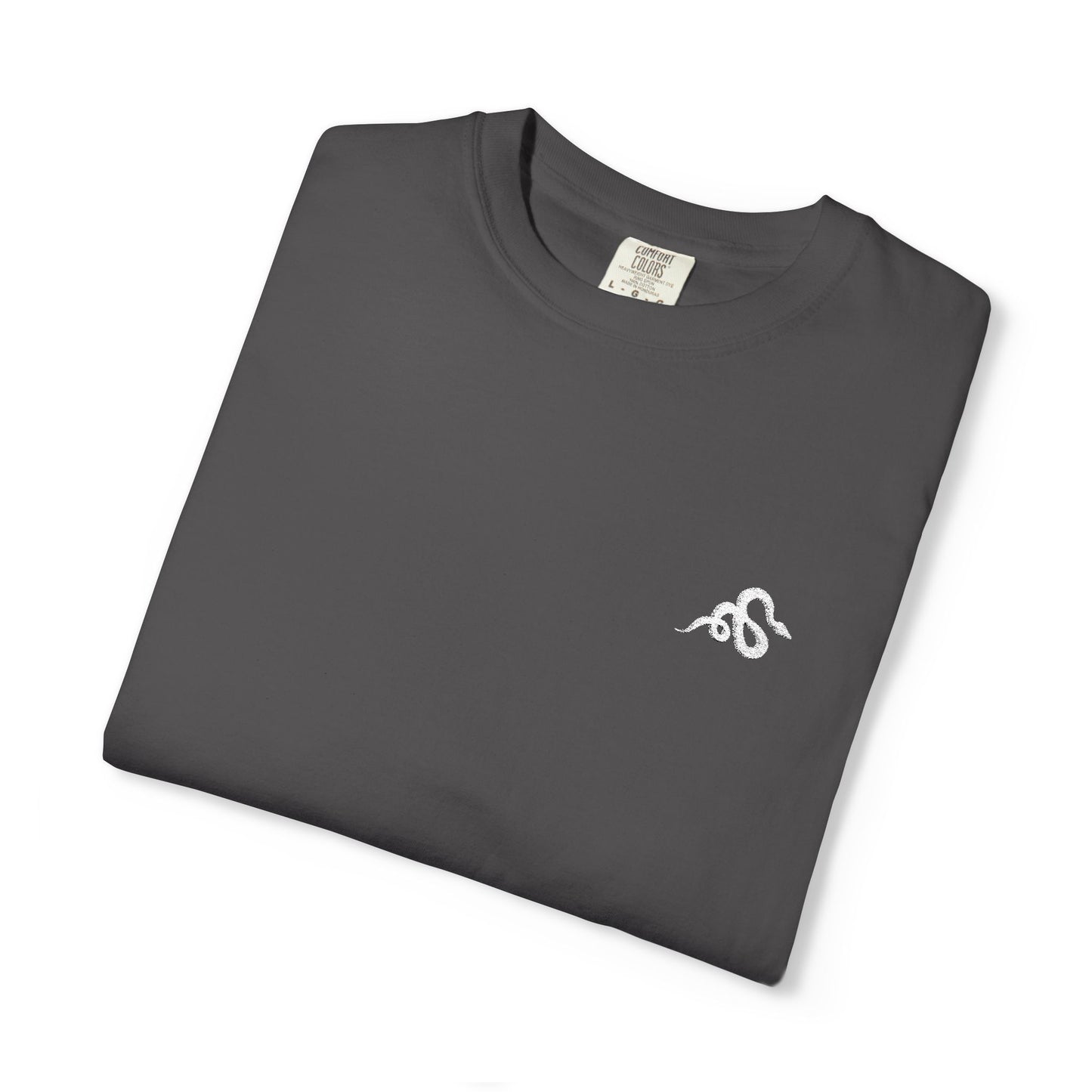 Snake - White Logo T-Shirt