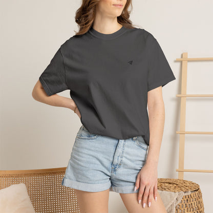 Paper Plane - Black Logo T-Shirt